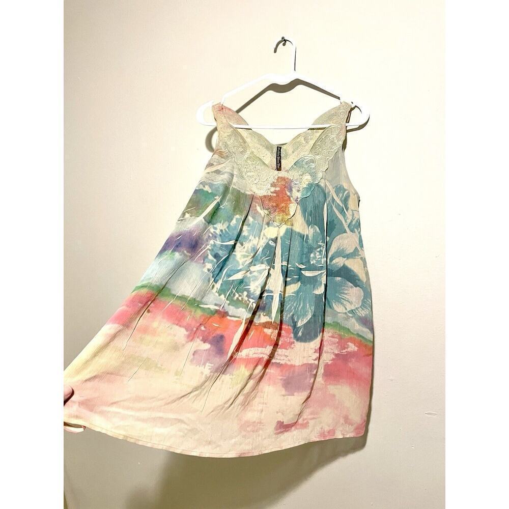 Mushka by Sienna Rose Boho Sleeveless Tank Top Size‎ M babydoll whimsical